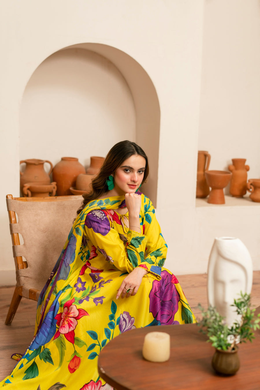 Feathers Twilight Temptations Unstitched Printed Lawn 3Pc Suit ELMIR-FT453