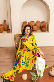 Feathers Twilight Temptations Unstitched Printed Lawn 3Pc Suit ELMIR-FT453