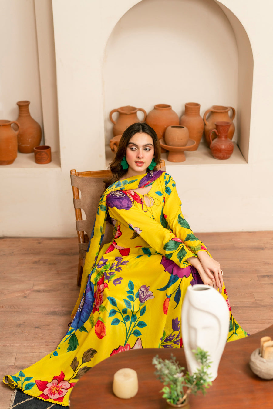 Feathers Twilight Temptations Unstitched Printed Lawn 3Pc Suit ELMIR-FT453