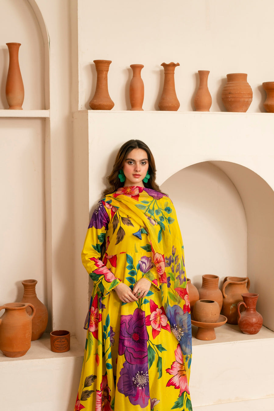 Feathers Twilight Temptations Unstitched Printed Lawn 3Pc Suit ELMIR-FT453