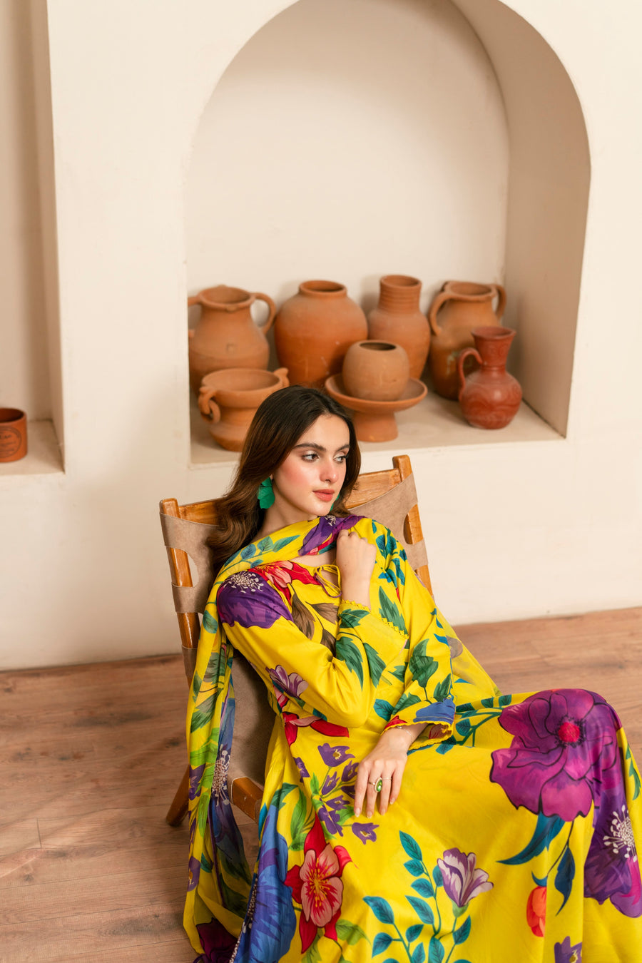 Feathers Twilight Temptations Unstitched Printed Lawn 3Pc Suit ELMIR-FT453