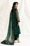 AF-DUA-3021-Elnaz Green Embroidered Chiffon