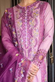 Mushq Orient Express Embroidered Lawn Unstitched 3Pc Suit MSF-01 Elodie