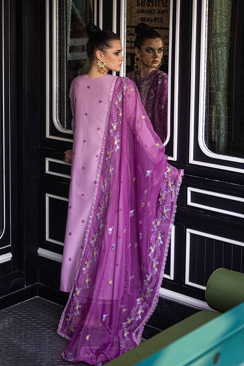 Mushq Orient Express Embroidered Lawn Unstitched 3Pc Suit MSF-01 Elodie