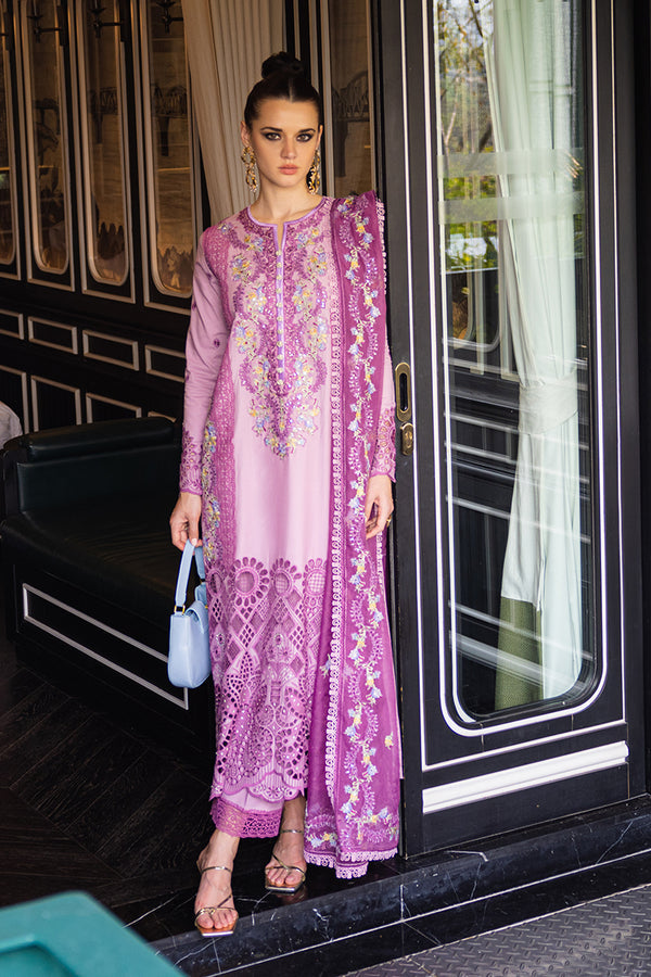 Mushq Orient Express Embroidered Lawn Unstitched 3Pc Suit MSF-01 Elodie