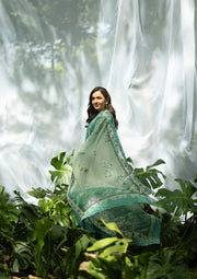 Elaf Premium Embroidered Luxury Lawn Unstitched 3Pc Suit ELQ-2A LOVER'S EDEN