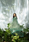 Elaf Premium Embroidered Luxury Lawn Unstitched 3Pc Suit ELQ-2A LOVER'S EDEN