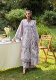 Elaf Premium Embroidered Luxury Lawn Unstitched 3Pc Suit ELQ-4B PURE PLUM