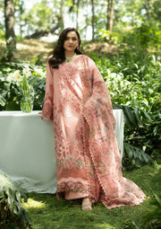 Elaf Premium Embroidered Luxury Lawn Unstitched 3Pc Suit ELQ-5A ENDLESS LOVE