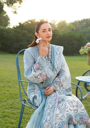 Elaf Premium Embroidered Luxury Lawn Unstitched 3Pc Suit ELY-07 MORNIG DRIZZLE