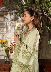 Elaf Premium Embroidered Luxury Lawn Unstitched 3Pc Suit ELY-11 SPANISH MUSE