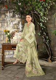 Elaf Premium Embroidered Luxury Lawn Unstitched 3Pc Suit ELY-11 SPANISH MUSE