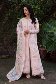 Zarposh Celia Embroidered Luxury Lawn Unstitched 3Pc Suit - ELYSE