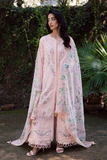 Zarposh Celia Embroidered Luxury Lawn Unstitched 3Pc Suit - ELYSE
