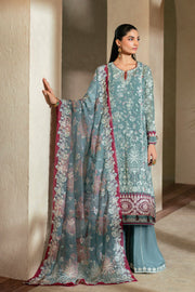 Xenia Formals Niran Embroidered Chiffon Unstitched 3Pc Suit XF-09 ELYSIA