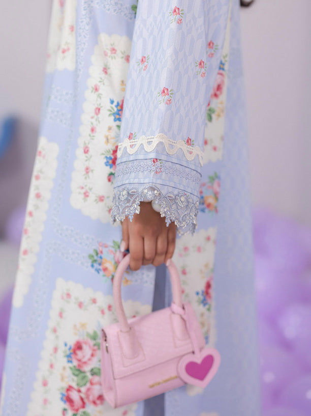Qalamkar QPrints Embroidered Lawn Unstitched 3Pc Suit EM-02A ESME