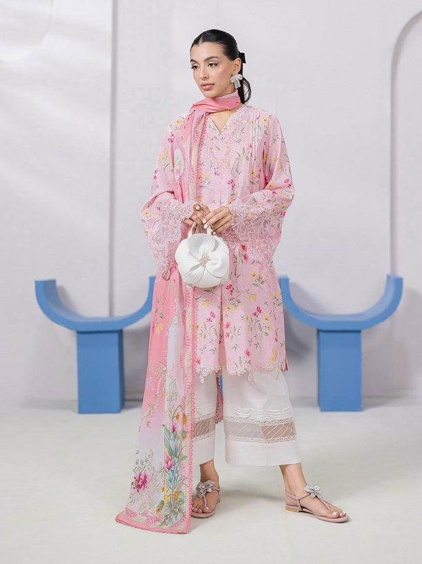 Qalamkar QPrints Embroidered Lawn Unstitched 3Pc Suit EM-04A VERA