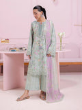 Qalamkar QPrints Embroidered Lawn Unstitched 3Pc Suit EM-05B GRETA