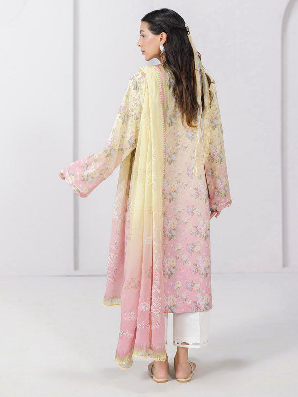 Qalamkar QPrints Embroidered Lawn Unstitched 3Pc Suit EM-08A SIERRA