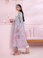 Qalamkar QPrints Embroidered Lawn Unstitched 3Pc Suit EM-08B VERA