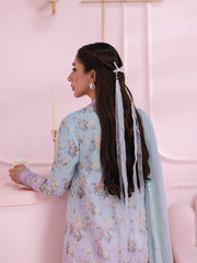 Qalamkar QPrints Embroidered Lawn Unstitched 3Pc Suit EM-08B VERA
