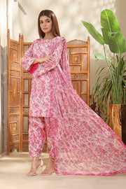 Feathers Premium Printed Lawn Unstitched 3Pc Suit EMA-FT112