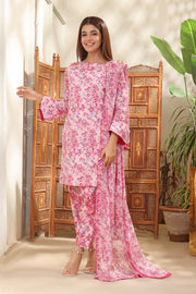 Feathers Premium Printed Lawn Unstitched 3Pc Suit EMA-FT112