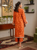 Faiza Faisal Lumiere Printed Khaddar Stitched 2Pc Suit - EMBER