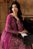 Emaan Adeel Celeste Embroidered Chiffon Unstitched 3Pc Suit - EMBER