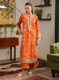 Faiza Faisal Lumiere Printed Khaddar Stitched 2Pc Suit - EMBER