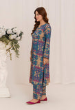Feathers Digital Printed Dhanak Unstitched 3Pc Suit EMBERLY-FT588