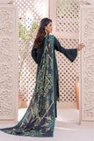 Feathers Digital Printed Khaddar Unstitched 3Pc Suit EMERALD DREAM-FT148