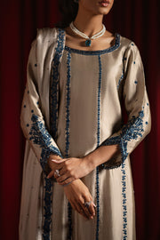 Zariya Siara Ready to Wear Silk Organza 3Pc Suit ZB60173 EMIRA