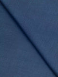 Sublime by edenrobe Men's Unstitched Blended Fabric Suit - Blue