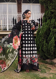 Elaf Premium Belladore Printed Lawn Unstitched 3Pc Suit EPA-1B QUEEN