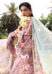 Elaf Premium Belladore Printed Lawn Unstitched 3Pc Suit EPA-3A CHESSA