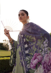 Elaf Premium Belladore Printed Lawn Unstitched 3Pc Suit EPA-4B VIENNA