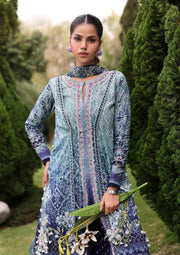 Elaf Premium Belladore Printed Lawn Unstitched 3Pc Suit EPA-5A ÉCLAIR