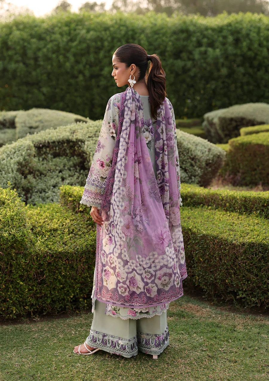 Elaf Premium Belladore Printed Lawn Unstitched 3Pc Suit EPA-6A CASTELLA