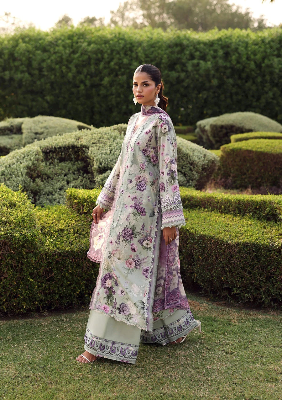 Elaf Premium Belladore Printed Lawn Unstitched 3Pc Suit EPA-6A CASTELLA