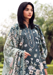 Elaf Premium Belladore Printed Lawn Unstitched 3Pc Suit EPA-6A CASTELLA