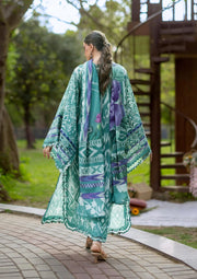 Elaf Premium Bridgerton Printed Lawn Unstitched 3Pc Suit EPB-1A NIA MARE