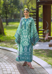 Elaf Premium Bridgerton Printed Lawn Unstitched 3Pc Suit EPB-1A NIA MARE
