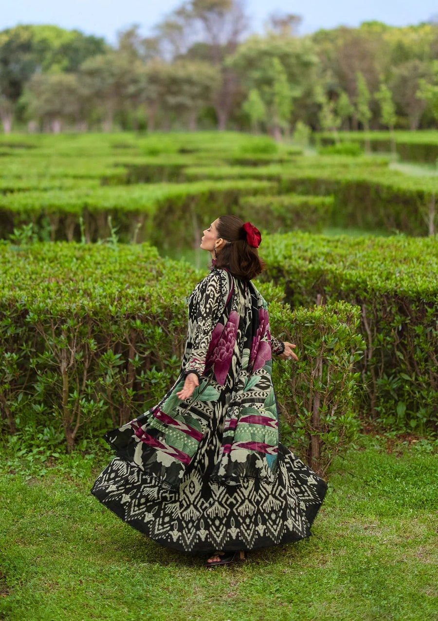 Elaf Premium Bridgerton Printed Lawn Unstitched 3Pc Suit EPB-1B REGINA