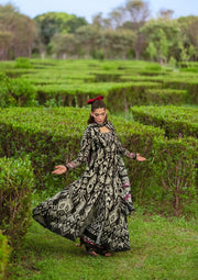 Elaf Premium Bridgerton Printed Lawn Unstitched 3Pc Suit EPB-1B REGINA