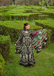 Elaf Premium Bridgerton Printed Lawn Unstitched 3Pc Suit EPB-1B REGINA
