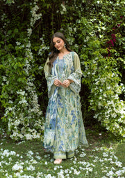 Elaf Premium Bridgerton Printed Lawn Unstitched 3Pc Suit EPB-2A GARDEN AFFAIR