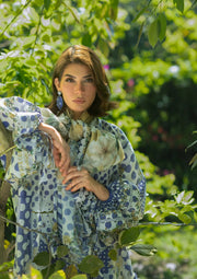 Elaf Premium Bridgerton Printed Lawn Unstitched 3Pc Suit EPB-5A VIOLETTE