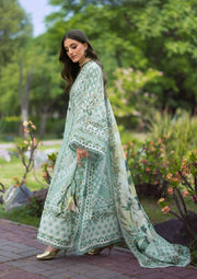 Elaf Premium Bridgerton Printed Lawn Unstitched 3Pc Suit EPB-5B CIELA BELLE