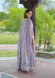 Elaf Premium Bridgerton Printed Lawn Unstitched 3Pc Suit EPB-6A LILAC GARDEN